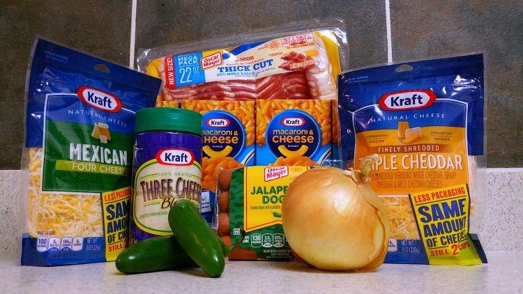 11 cheese mac ingredients