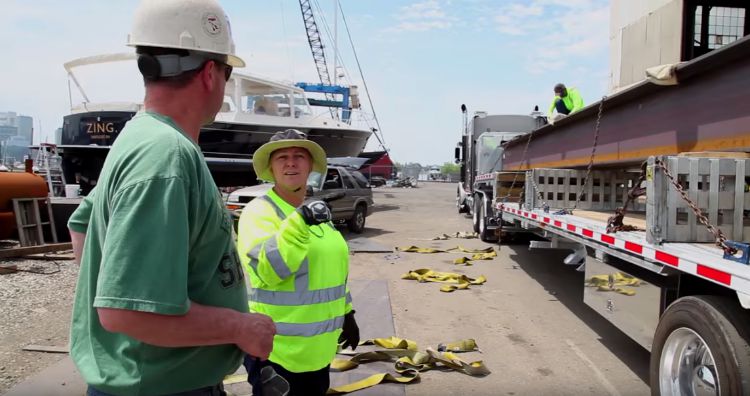 loading the truck