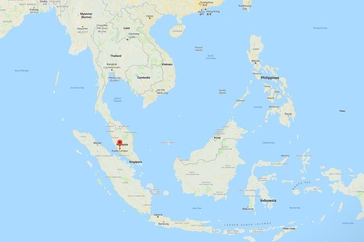 where is kuala lumpur located