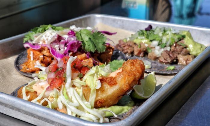 galaxy taco fish lengua tinga tacos