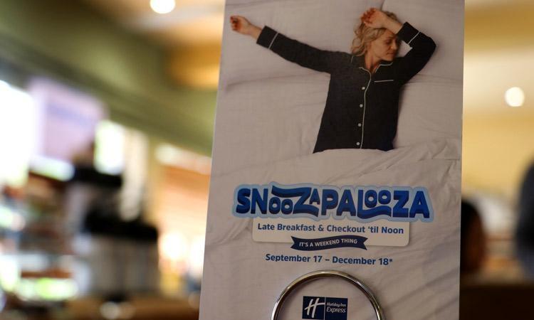 Snoozapalooza at Holiday Inn Express
