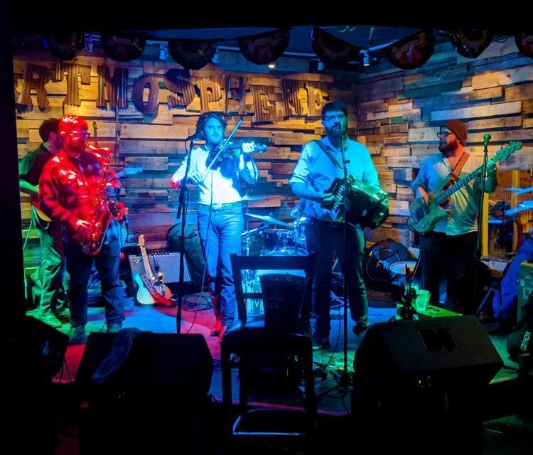 zydeco band at artmosphere