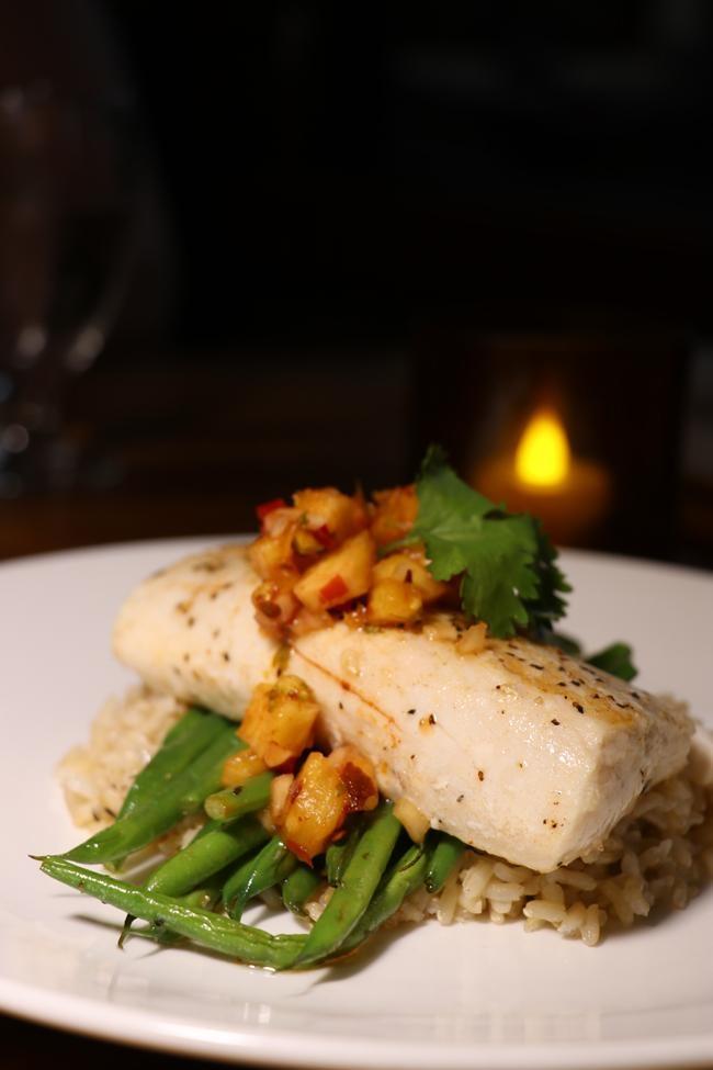 mahi mahi dinner at bin 189 lake arrowhead resort