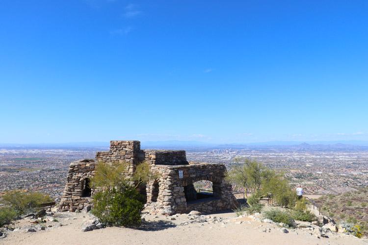 dobbins lookout south mountain park and preserve phoenix arizona