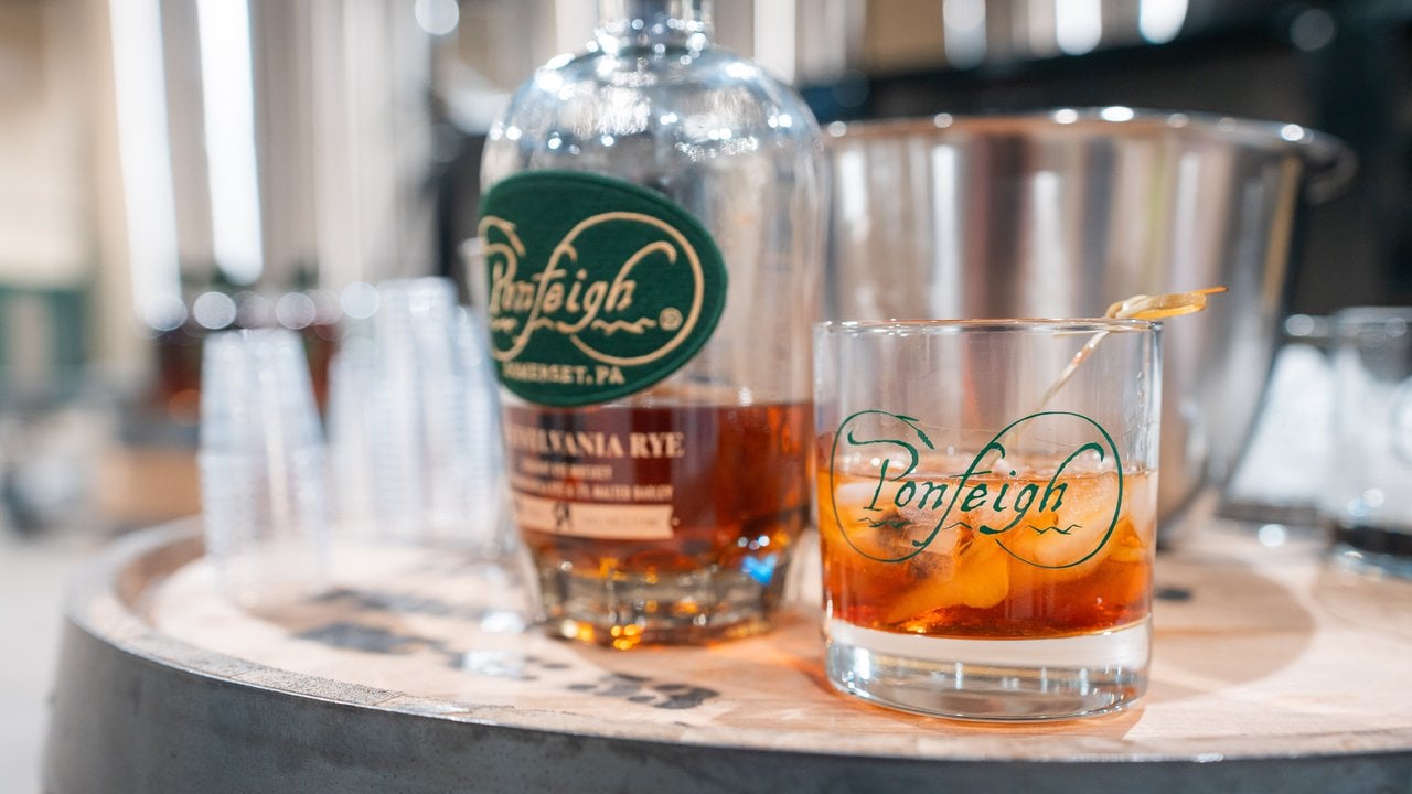 Ponfeigh Distillery Westsylvania Rye in Somerset, Pennsylvania (photo courtesy of the Laurel Highlands Visitors Bureau)