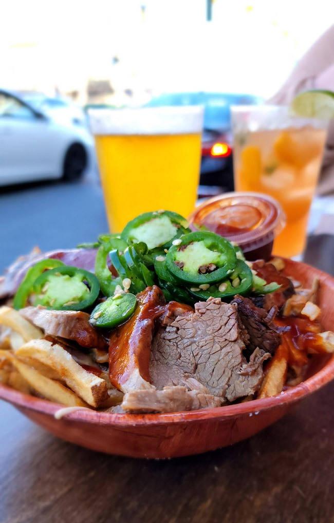 bbq brisket fries
