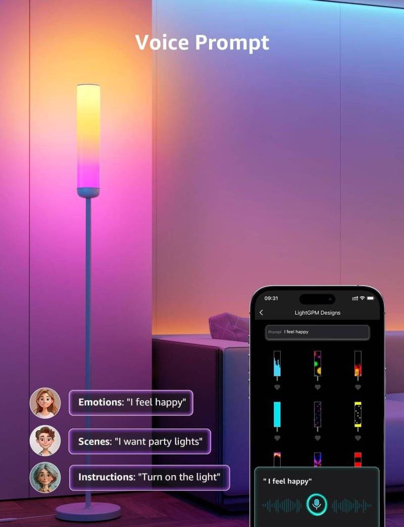 voice prompt lepro light
