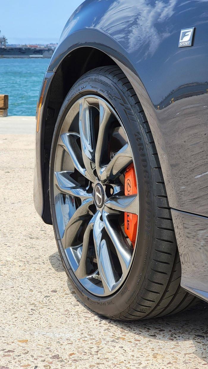 lexus rc 350 f sport wheels