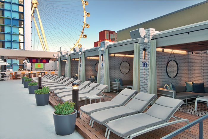 TheLinq PoolCabanas&HighRoller