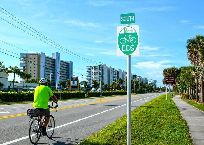 bike rides on east coast greenway florida north hutchinson island st lucie
