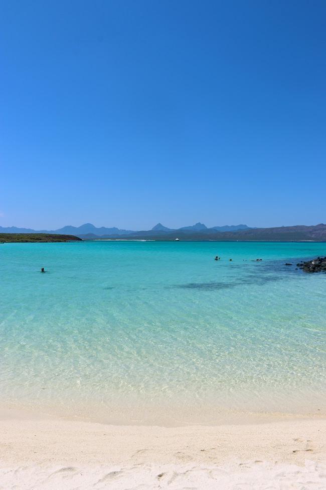 isla coronado beach baja sur loreto mexico