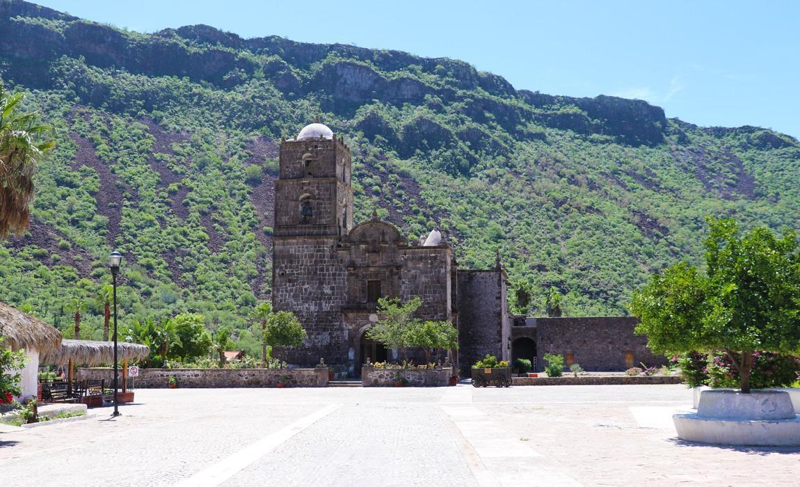 Loreto Mission San Francisco Javier is the first vineyard site in California