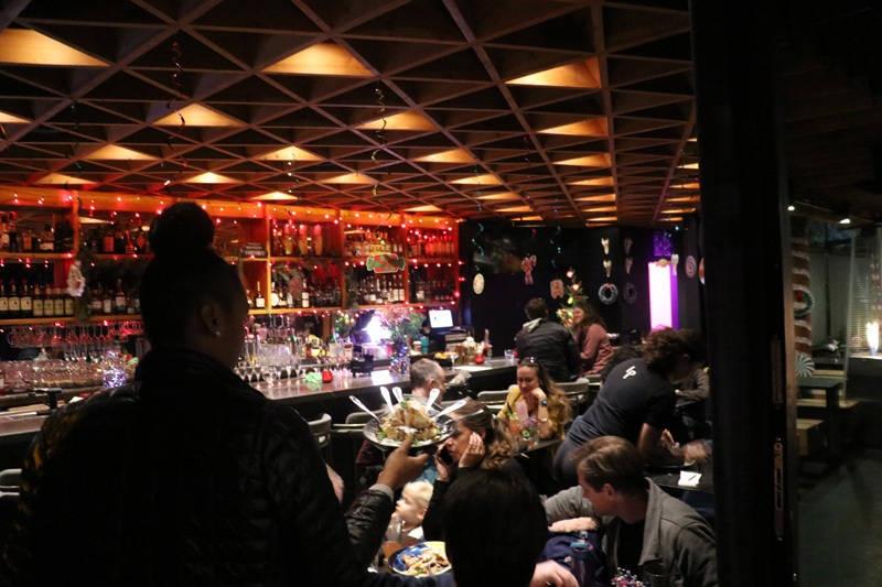 inside restaurant