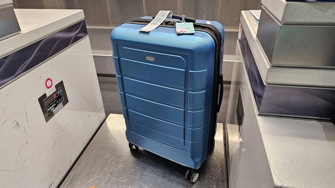 suitcase at airport