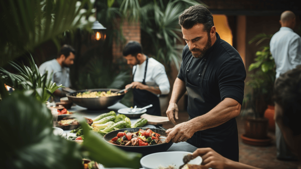 hiring a private chef for your ultimate luxury bachelor party