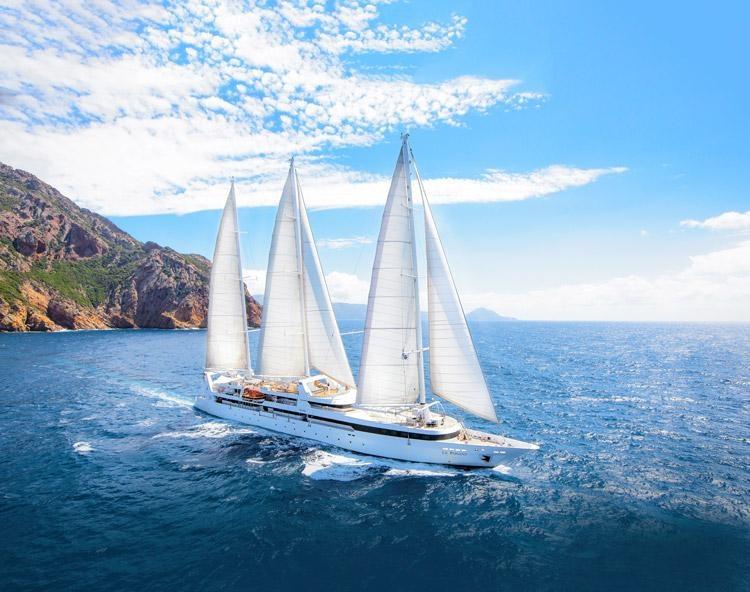 luxury sailing yacht cruises with ponant