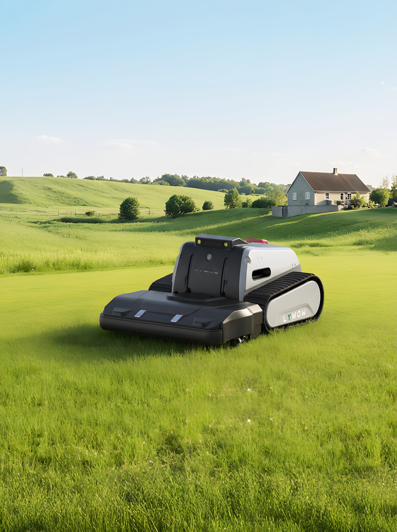 lymow robot mower preview grass