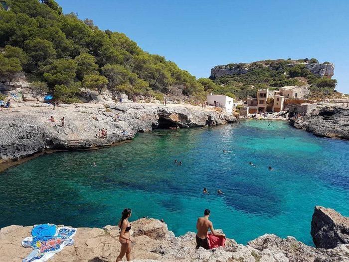 swimming in majorca