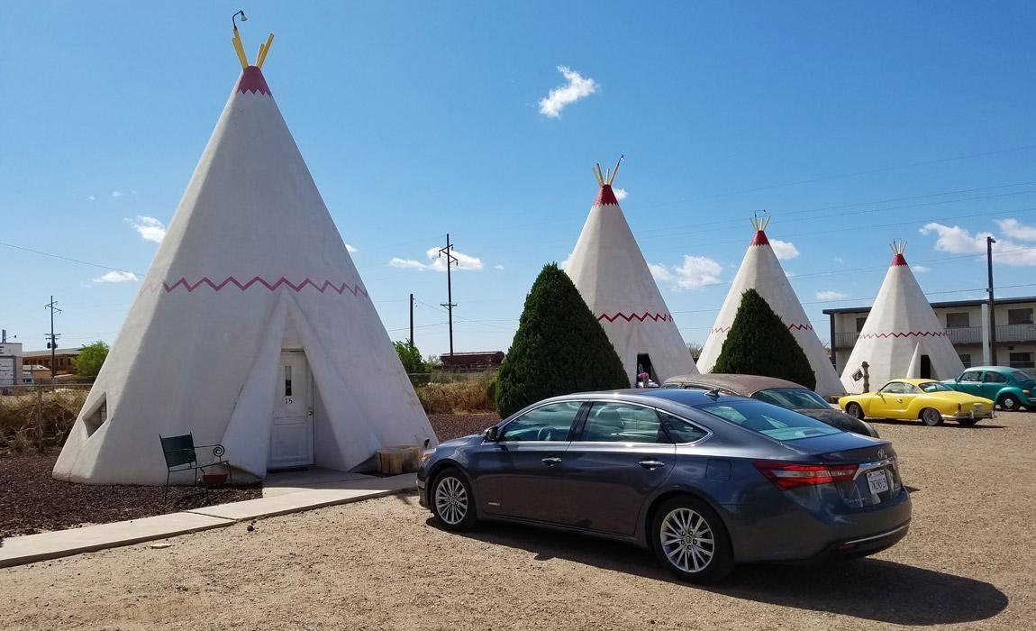 Wigwam Hotel is a Roadside Attraction on Route 66 in Arizona