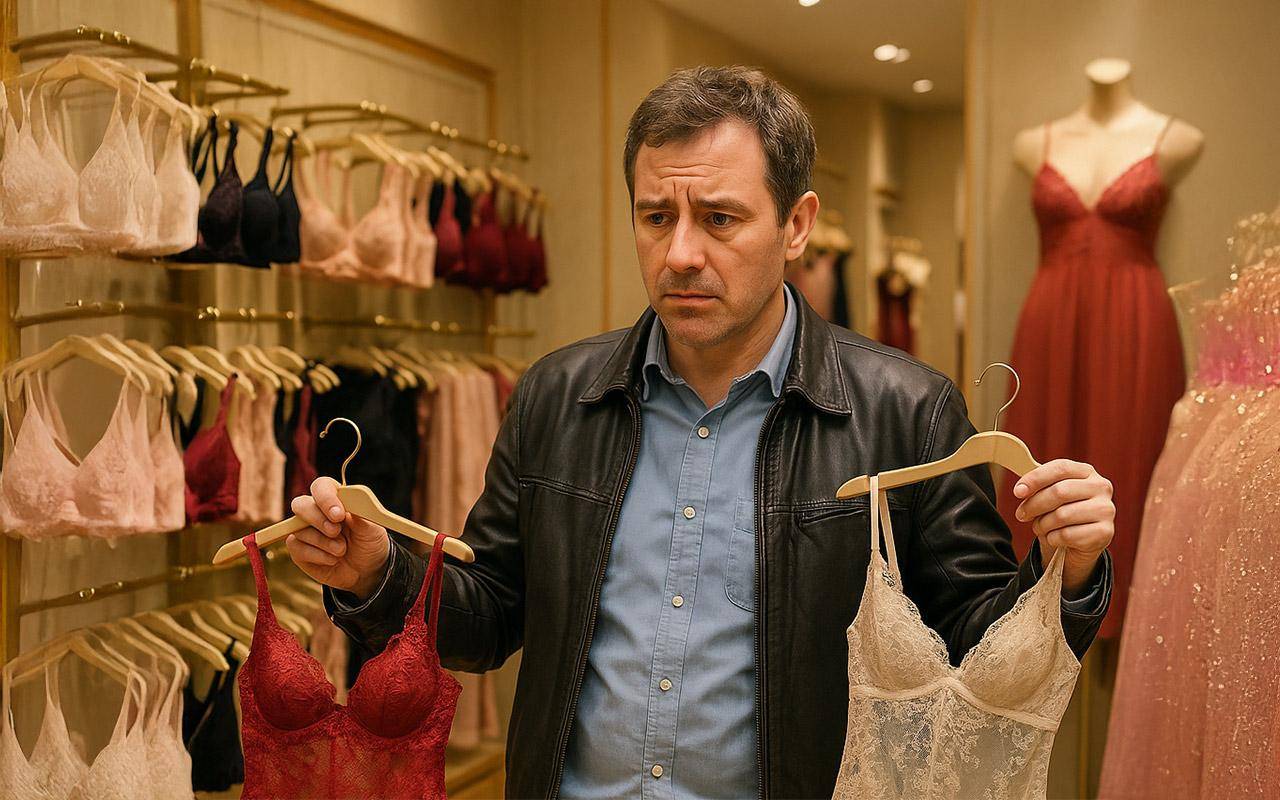 guide for men looking to buy lingerie for their wife as a gift