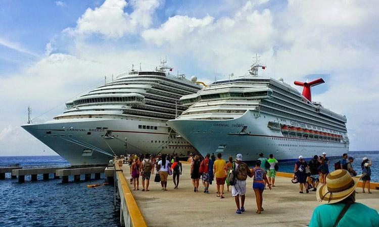 Carnival Triumph sails from New Orleans to the Caribbean including stops at Cozumel
