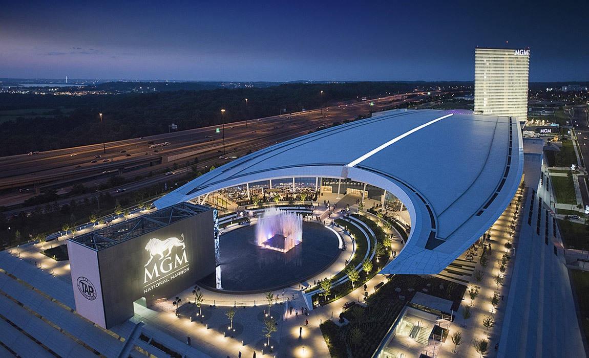mgm national harbor is a great place for a sports themed guys getaway