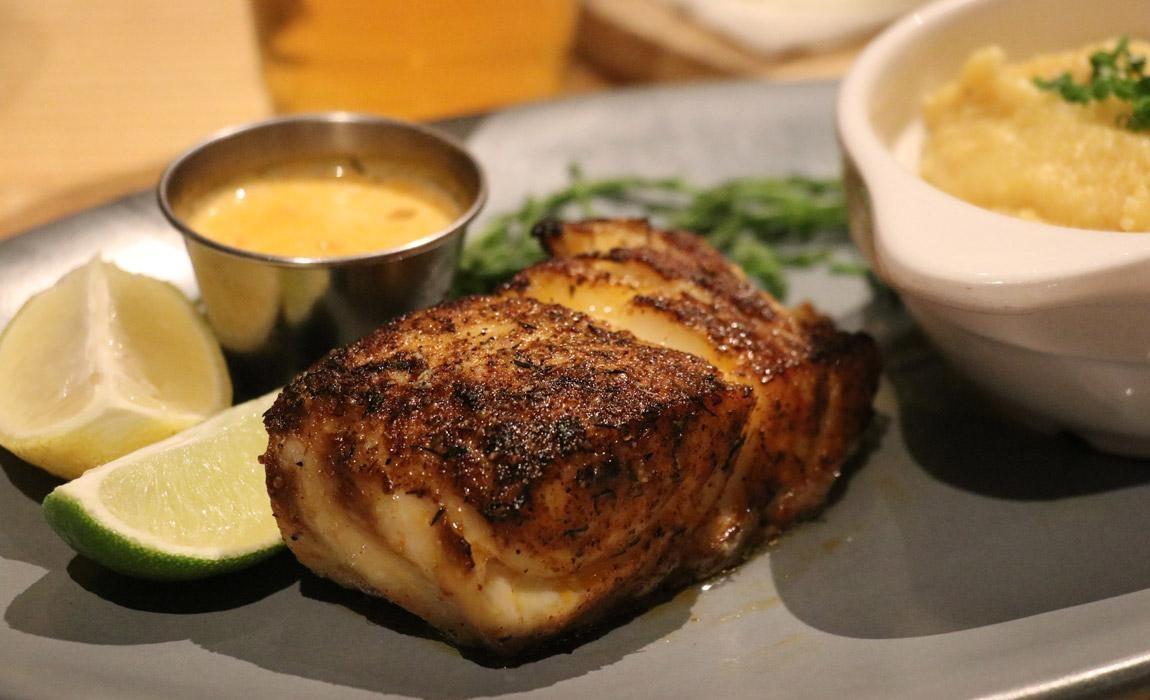 Blackened Grouper at Matt's Stock Island Kitchen & Bar in Key West Florida