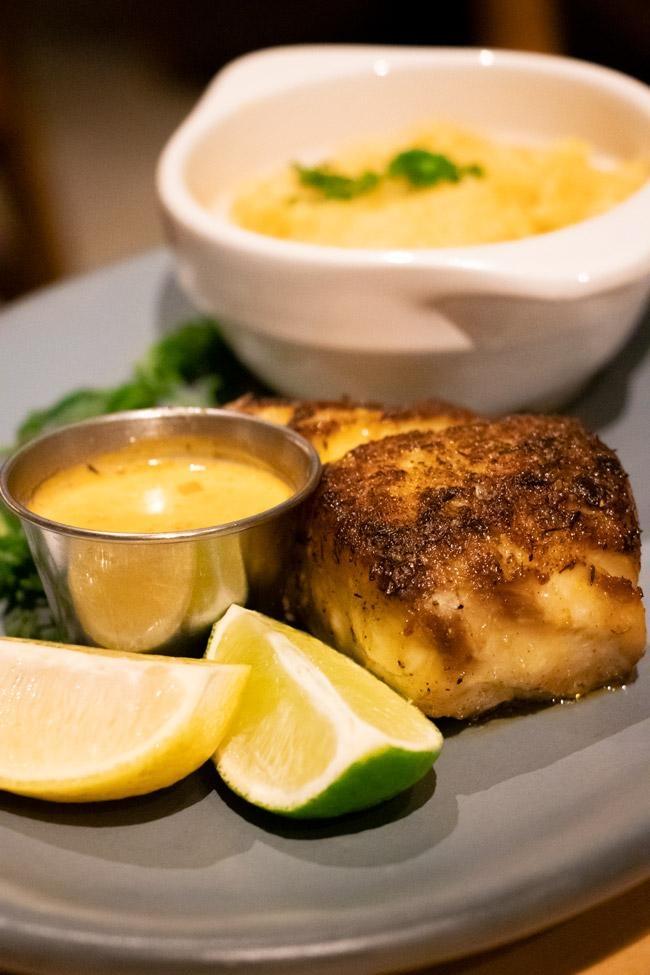 blackened grouper fresh catch at matts stock island kitchen key west florida