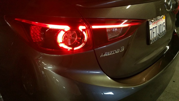 mazda 3 rear
