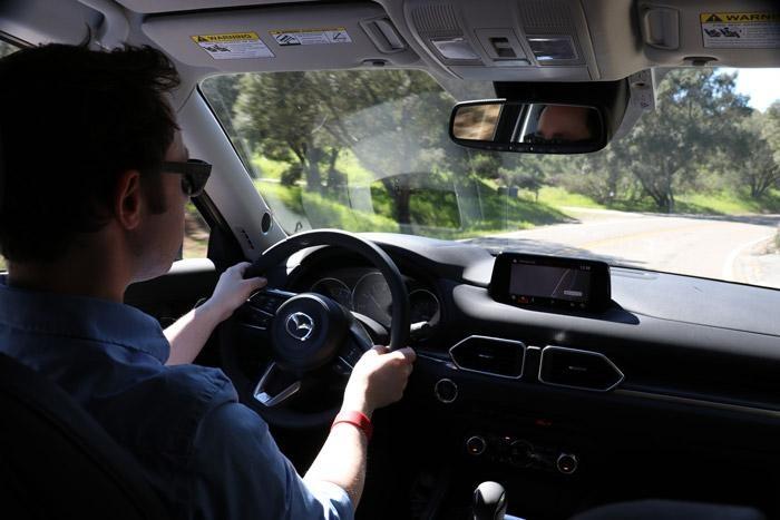 chris driving cx 5