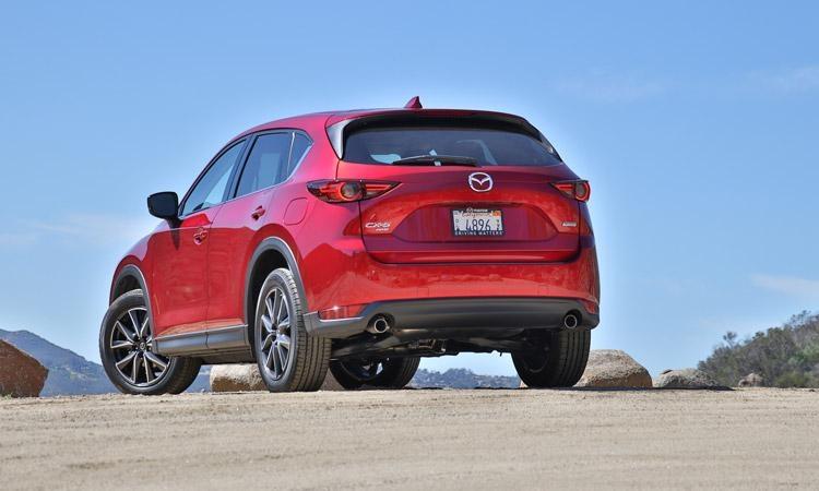 mazda cx 5 review rear