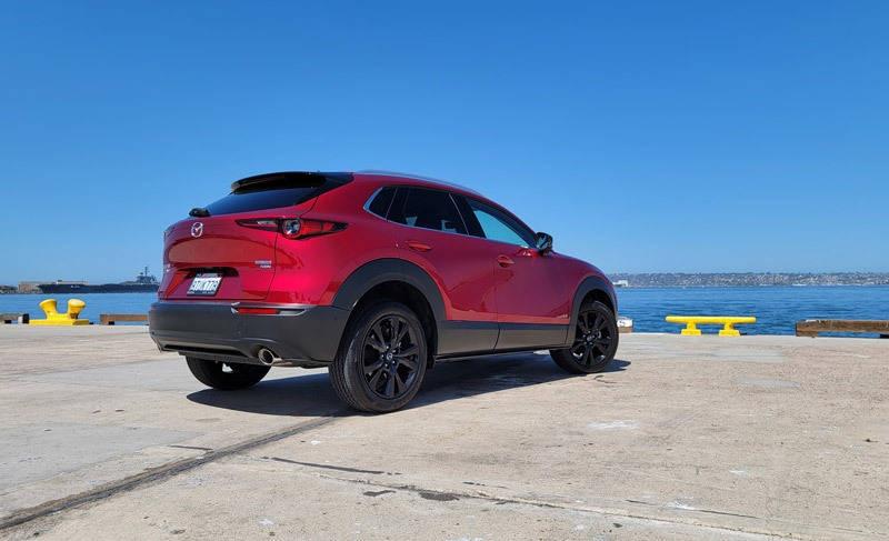 rear mazda cx 30 turbo