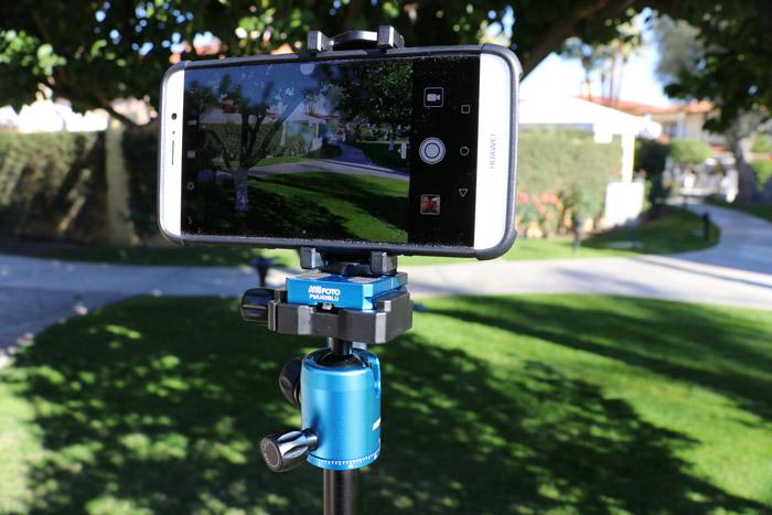 head with camera mount