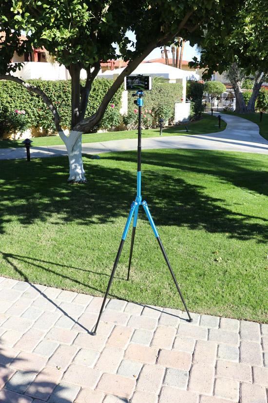 tripod extended