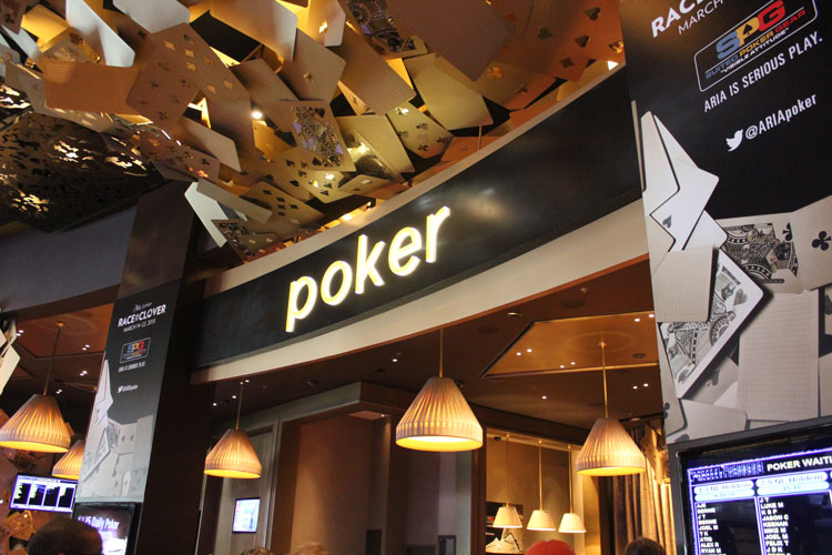 aria poker room