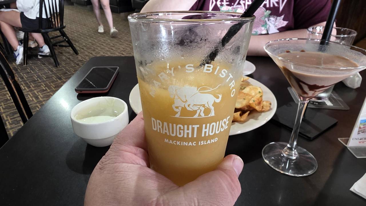 frozen drinks on mackinac island