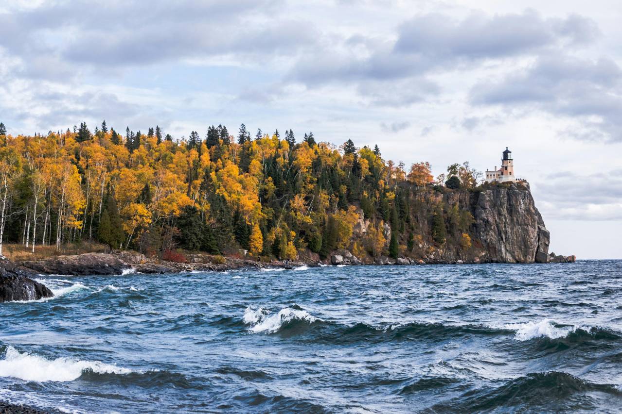 split rock lighthouse state park two harbors minnesota