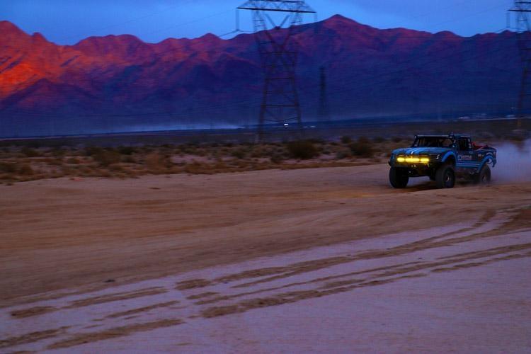 mint 400 2020 racing at dusk