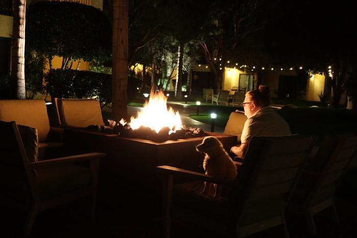 niki enjoys fire pits
