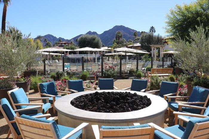 pool fire pit