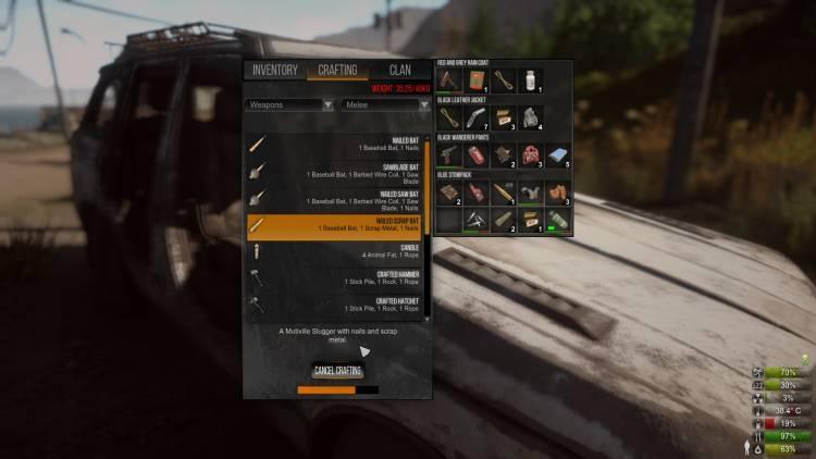 crafting in miscreated
