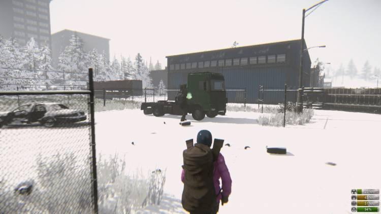 fixing the semi in the snow miscreated