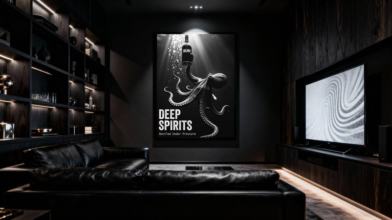 Modern Man Cave Wall Art Trends: Digital Downloads
