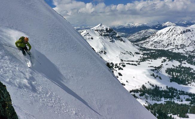 back country skiing montana