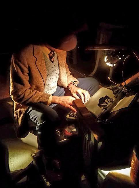 typewriter guy