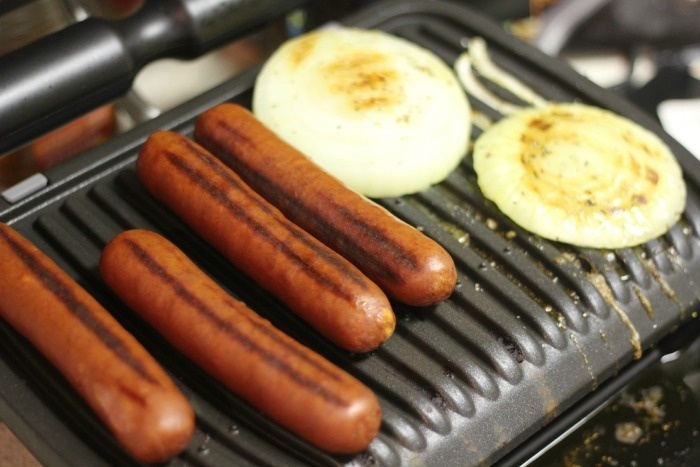 sausage onions
