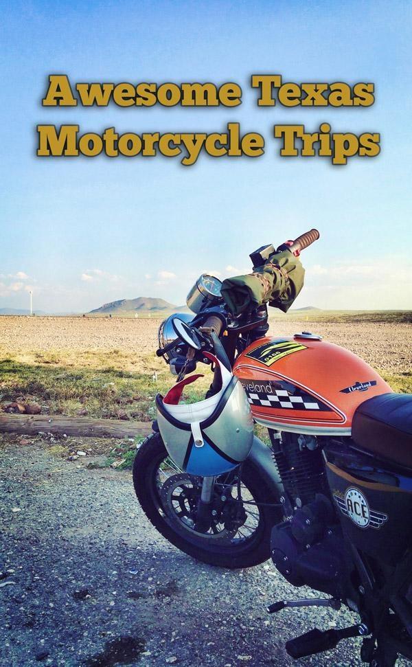 awesome Texas motorcycle trips
