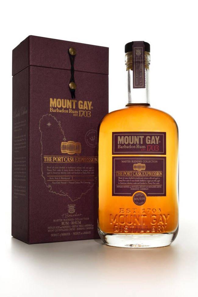 mount gay rum the port cask expression bottle