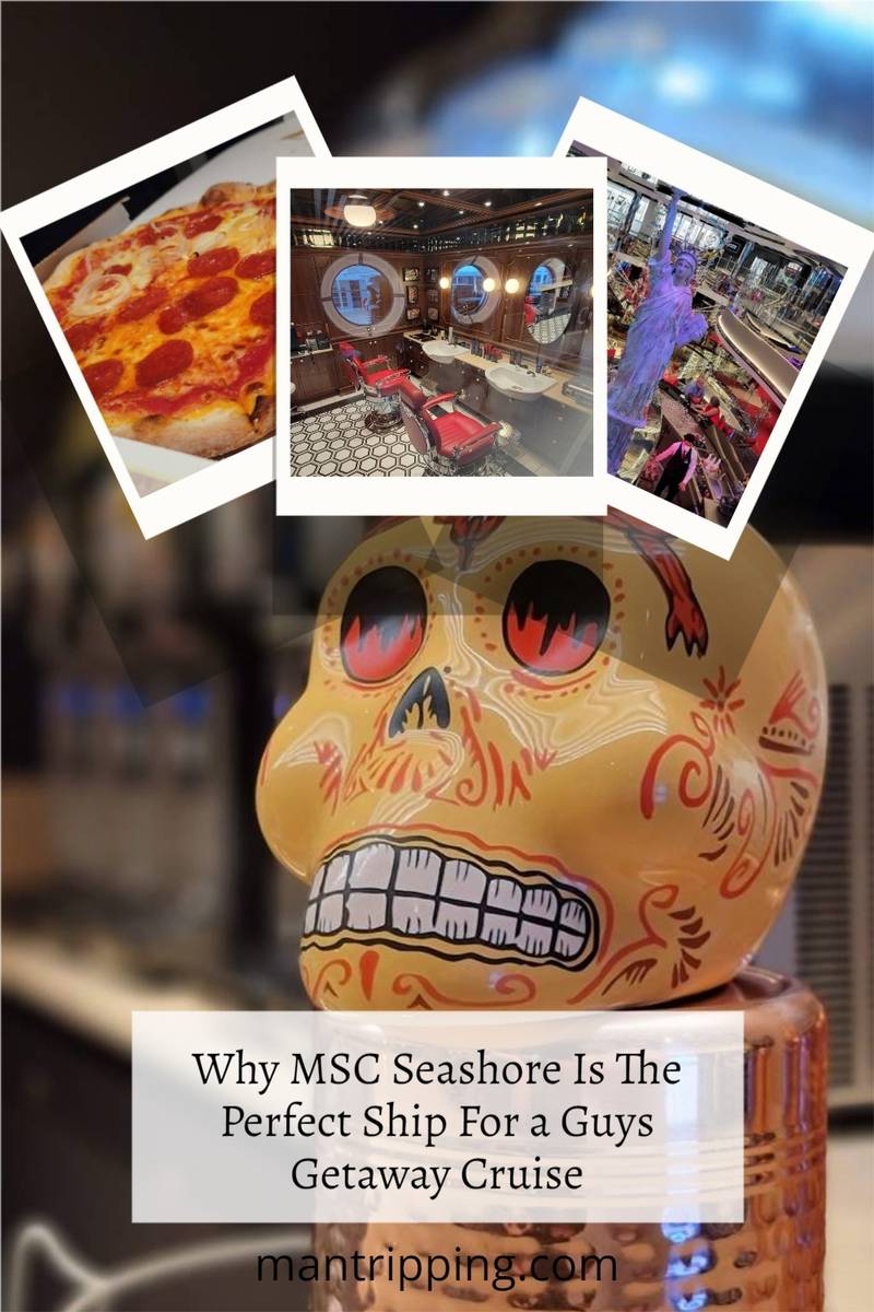 why msc seashore is the perfect ship for a guys getaway cruise