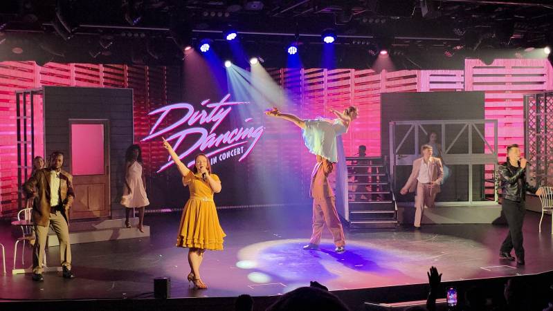 dirty dancing in concert msc world america cruise